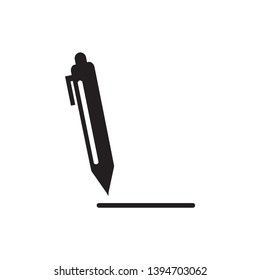 Pen icon design , vector EPS 10