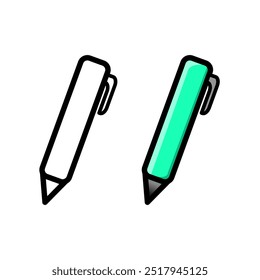 pen icon design, vector illustration