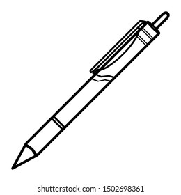 pen icon design vector template
