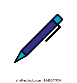 pen icon design vector template