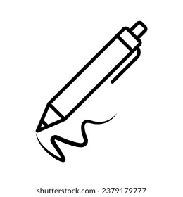 pen icon design vector template