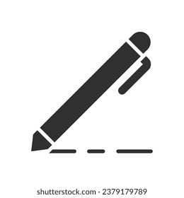 pen icon design vector template