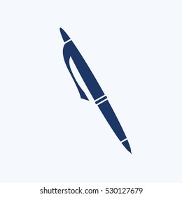 Pen icon design,clean vector