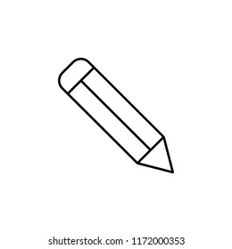 pen icon. Element of business icon for mobile concept and web apps. Thin line pen icon can be used for web and mobile