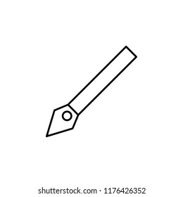 pen icon. Element of finance for mobile concept and web apps icon. Thin line icon for website design and development, app development. Premium icon
