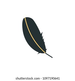 pen icon. Element of web icon with one color for mobile concept and web apps. Isolated pen icon can be used for web and mobile on white background