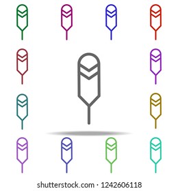 pen icon. Elements of autumn in multi color style icons. Simple icon for websites, web design, mobile app, info graphics