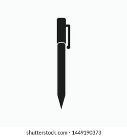 Pen icon. Flat style vector EPS.
