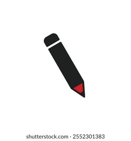Pen icon flat vector design