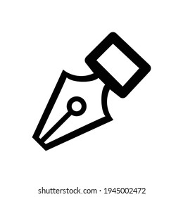 Pen Icon for Graphic Design Projects