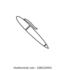 Pen icon graphic design template vector isolated