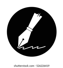 pen icon illustration design