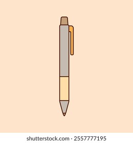 Pen Icon Illustration. Equipment for art and graphics, creativity and creation, digital creativity.