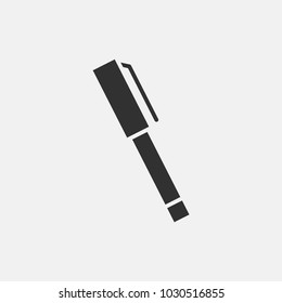 Pen icon illustration isolated vector sign symbol