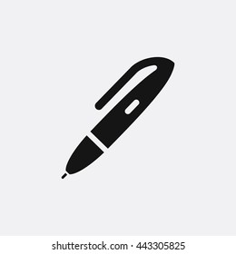 Pen icon illustration isolated vector sign symbol