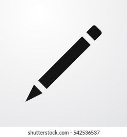 pen icon illustration isolated vector sign symbol