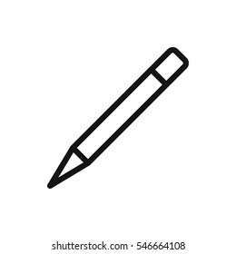 pen icon illustration isolated vector sign symbol