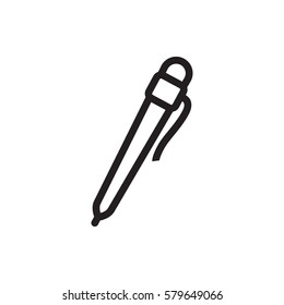 pen icon illustration isolated vector sign symbol