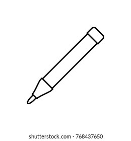 pen icon illustration isolated vector