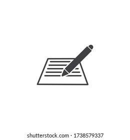 Pen icon illustration vector design