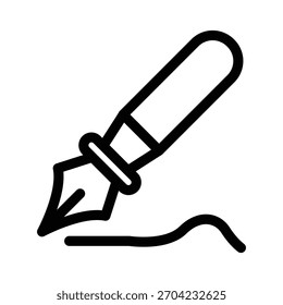 Pen icon illustration vector design template