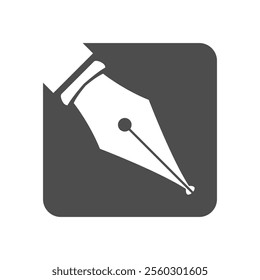 Pen icon image design template