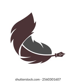 Pen icon image design template