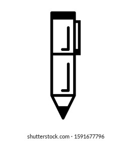 pen icon isolated sign symbol vector illustration - high quality black style vector icons
