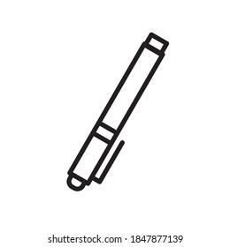 pen icon or isolated sign symbol vector illustration - high quality icons