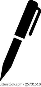 Pen Icon.Pen Line Icon with Editable Stroke and Pixel Perfect.classic hand writing tool for calligraphy.Copywriting Related Vector, pen logo silhouette vector design template premium, sign up icon.