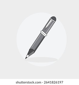 Its a pen icon logo 