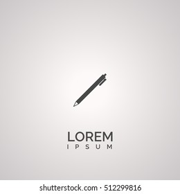 pen icon. pen logo
