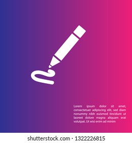 Pen Icon, Pen logo concept.Designed for your web site design, logo, app, UI