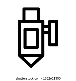 pen icon or logo isolated sign symbol vector illustration - high quality black style vector icons
