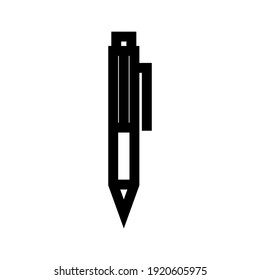 pen icon or logo isolated sign symbol vector illustration - high quality black style vector icons

