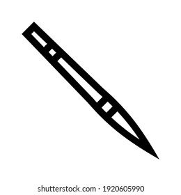 pen icon or logo isolated sign symbol vector illustration - high quality black style vector icons
