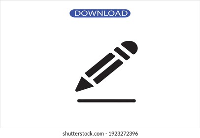 pen icon or logo isolated sign symbol vector illustration - high quality black style vector icons.