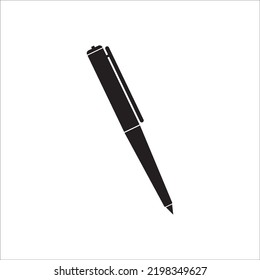 pen icon logo vector design, this image can be used for making company logos and others