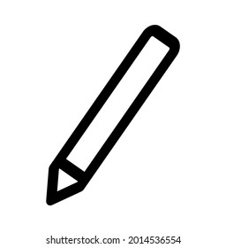 pen icon on white background