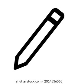 pen icon on white background