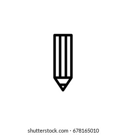 pen icon on white background