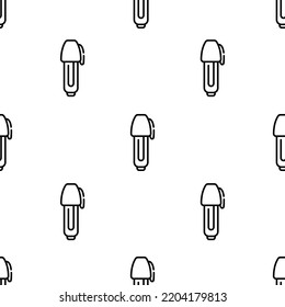 pen icon pattern. Seamless pen pattern on white background.