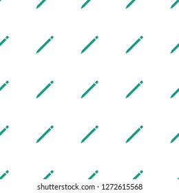 pen icon pattern seamless white background. Editable filled pen icon. pen icon pattern for web and mobile.