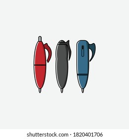 pen icon set. Collection of high quality