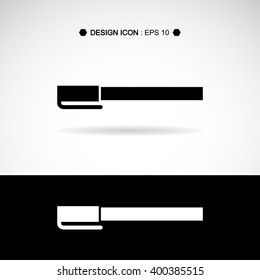 Pen icon set great for any use. Vector EPS10.