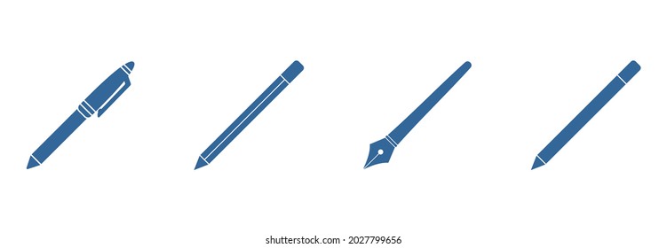 Vektorsymbol mit Stift-Symbol