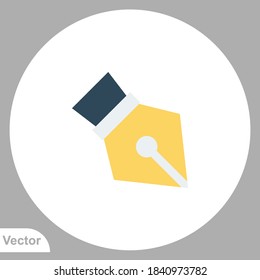 Pen icon sign vector,Symbol, logo illustration for web and mobile