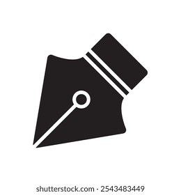 Pen icon. Simple vector sign.