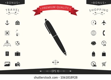 Pen icon symbol