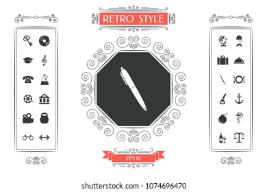 Pen icon symbol